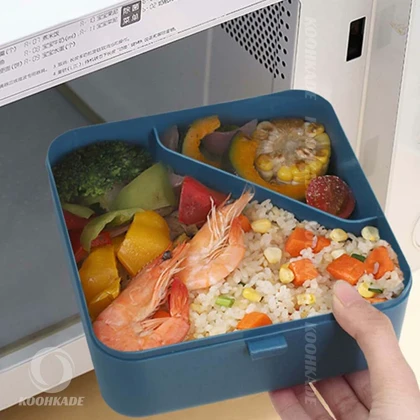 لانچ باکس پلاستیکی 1100ML مدل 132