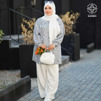 شومیز مخمل بابونه