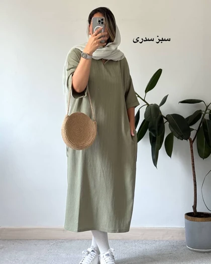 پیراهن مانتویی دلسا 14