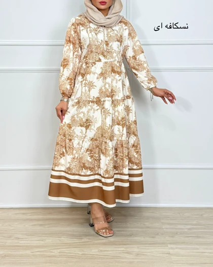 پیراهن زنانه پریچهر کد 1210 ( پیراهن ساحلی زنانه )