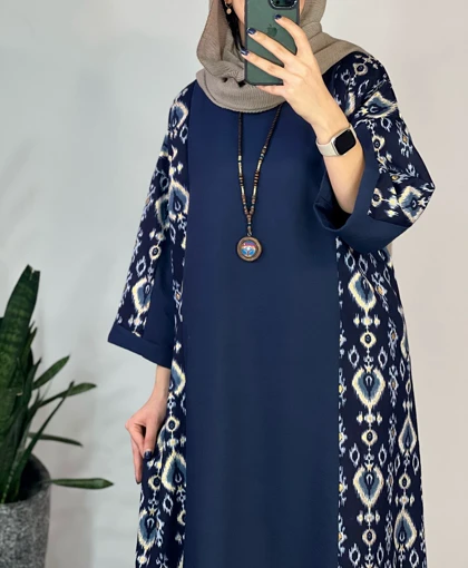 پیراهن مانتویی شیدا