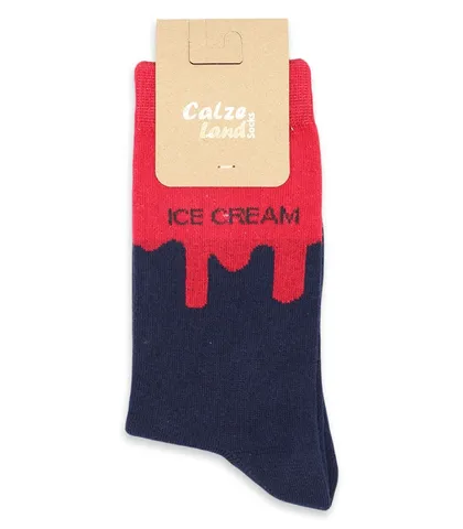 جوراب ساق‌دار Calze Land کالزی لند طرح Ice Cream