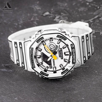 ساعت جی شاک مانگا Casio G-Shock GA-2100MNG-5611-W