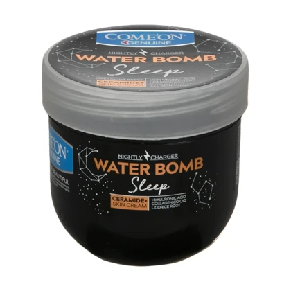 کرم آبرسان صورت کامان مدل Water Bomb Sleep مناسب انواع پوست حجم 200 میلی‌لیتر