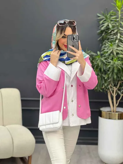 مانتو ترکیبی نورا