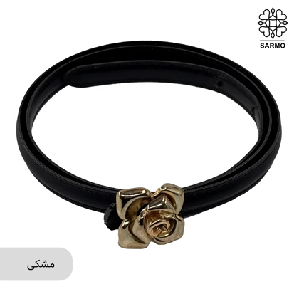 کمربند 1.5 سانت رز کد004