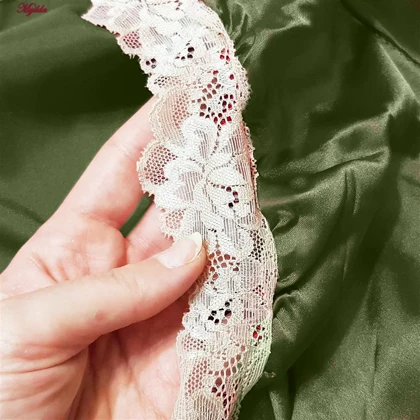 لباس خواب زنانه رنگ سبز مدل ساتن 5246-F08