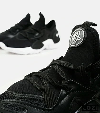 کفش کتانی مردانه و زنانه مشکی Nike Huarache
