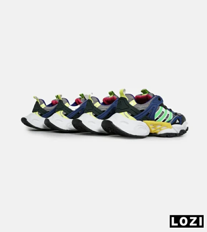 کفش کتانی مردانه و زنانه طوسی آبی سبز ADIDAS performance x9000l4