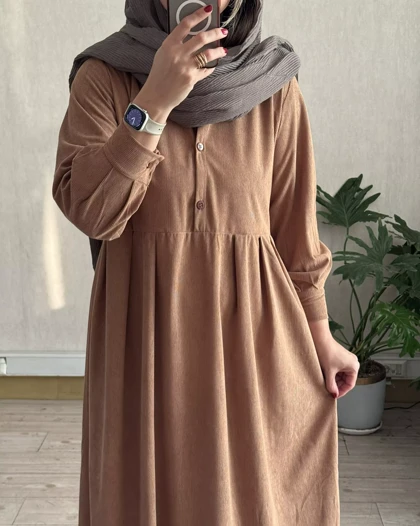 پیراهن مانتویی ابرا