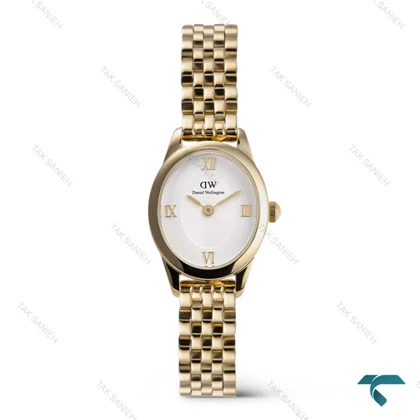 ساعت دنیل ولینگتون مینی زنانه Ophelia طلایی سفید DW-7687-L