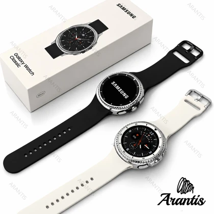 ساعت هوشمند طرح سامسونگ واچ 8 سایز 40mm مشکی مدل u-10952