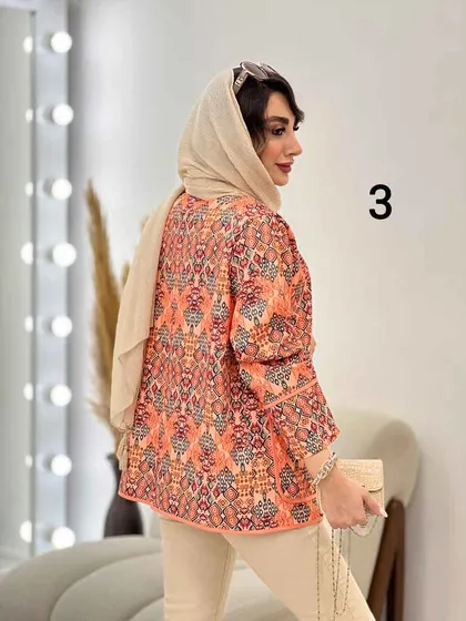 مانتو طرح سنتی مینو