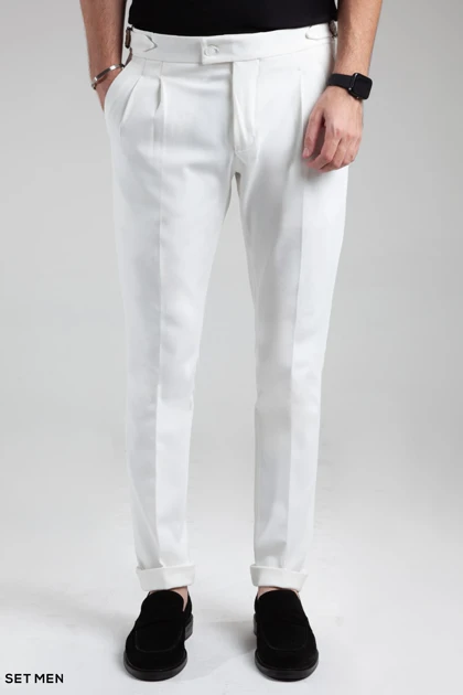 شلوار پارچه ای مردانه پیل دار