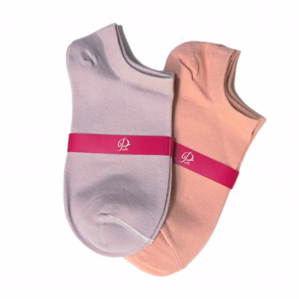 جوراب مچی نخ پنبه تک‌رنگ