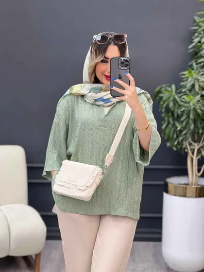 شومیز جلو بسته هلما