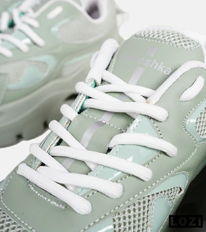 کفش کتانی مردانه سبز BERSHKA