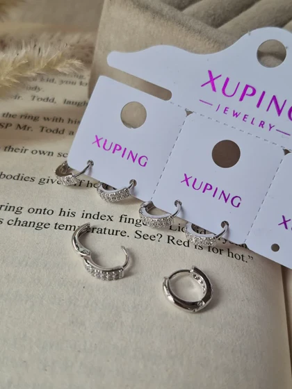 گوشواره نگینی ژوپینگ