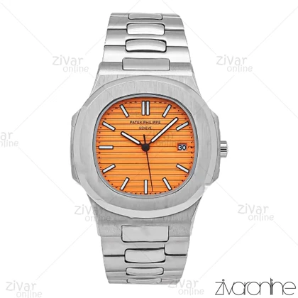 ساعت پتک فیلیپ ناتیلوس مردانه صفحه نارنجی 106535