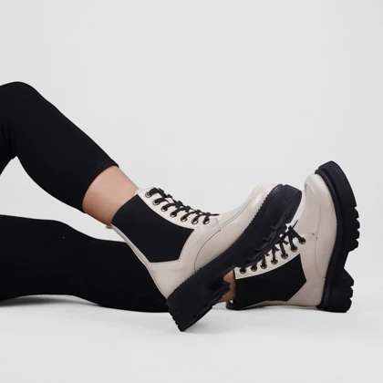 کفش نیم بوت زنانه مدل 0168_Boots