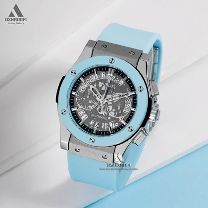 ساعت هابلوت آبی آسمانی Hublot Big Bang Sky Blue 76-3