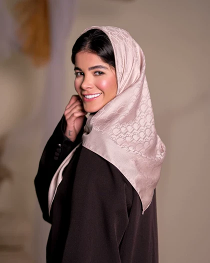 روسری ابریشم ژاکارد دیور (قواره 90) 30128
