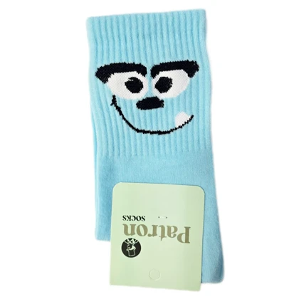 جوراب ساق بلند طرح سالیوان 36-43 نخی