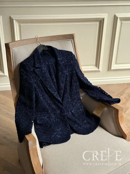 سه تیکه گیپور کت و شلوار و بلوز