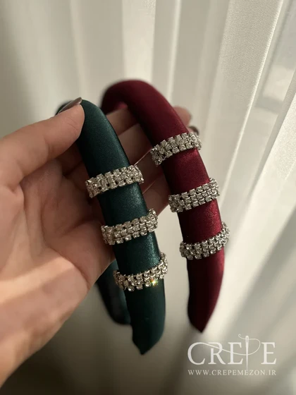 تل ساتن بغل نگینی