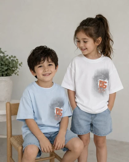 تیشرت اسپرت طرح DG ( کودک ) کد 28794