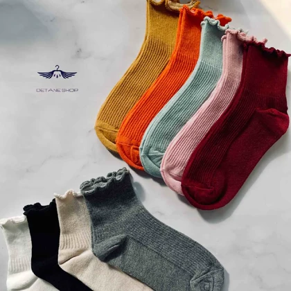 جوراب کبریتی لب فرفری شایسته