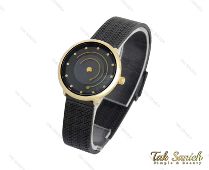 ساعت مچی داتیس زنانه حصیری مشکی Datis-3755-L