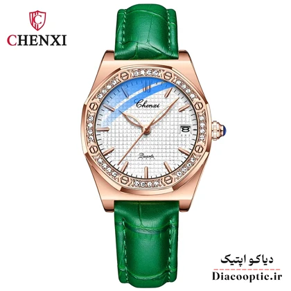 ساعت مچی زنانه چرم برند چنکسی مدل Do-CHENXI 8248