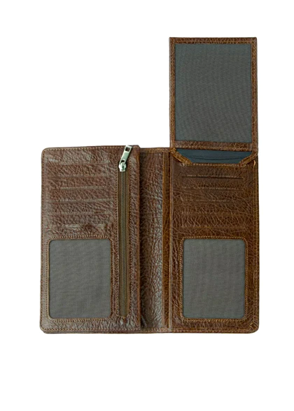 کیف پول پالتویی چرم مردانه مدل کابوی