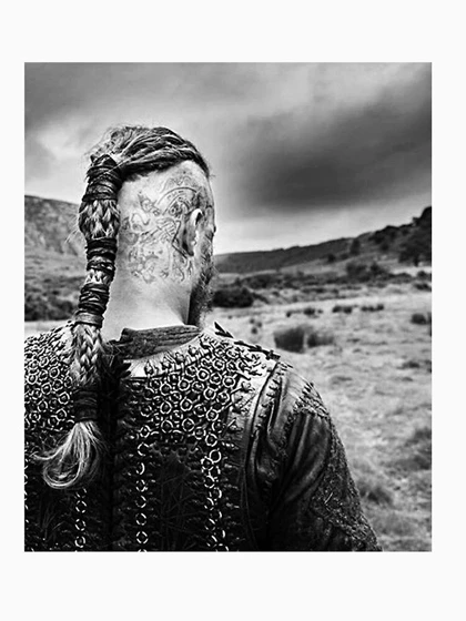 تیشرت کلاسیک وایکینگ ها | Ragnar Lodbrok کد 244535