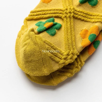 جوراب مچی طرح اطلسی