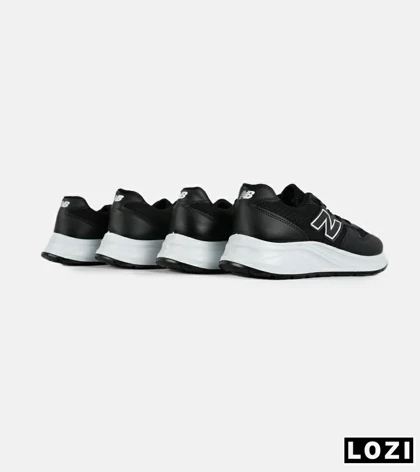 کفش کتانی مردانه و زنانه مشکی سفید NEW BALANCE 860
