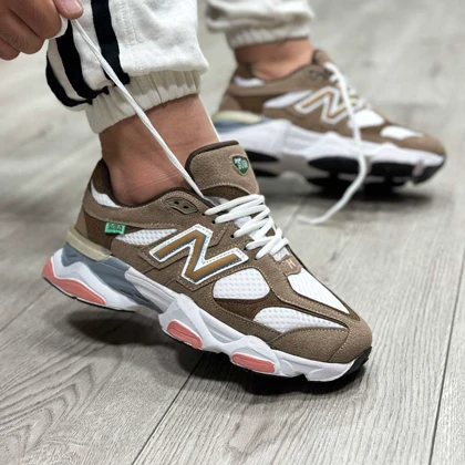 کتانی اسپرت مردانه مدل نیوبالانس NEW BALANCEرنگ قهوه ای
