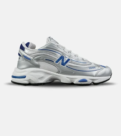 کفش کتانی مردانه و زنانه طوسی سفید آبی New Balance 1000 مدل 7557