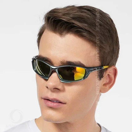 عینک ورزشی حرفه ای BEELINE Black Yellow کد 519