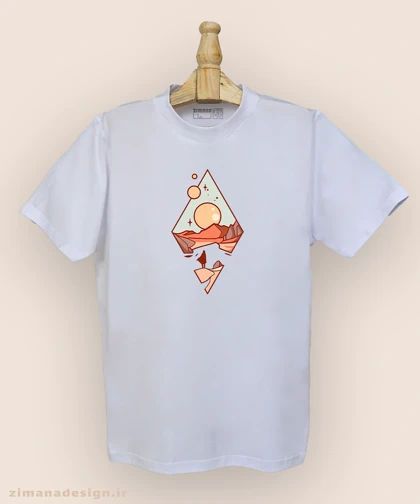 تیشرت مردانه و زنانه طرح تلماسه کد 919
