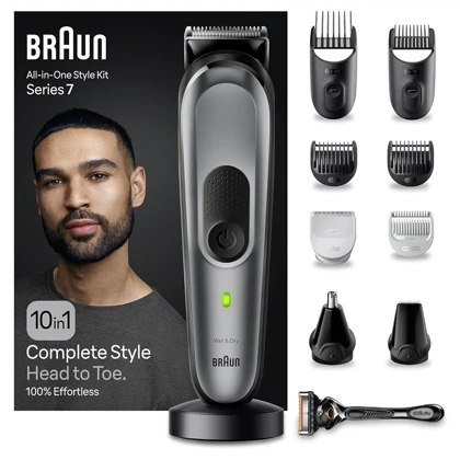 ماشین اصلاح 10 کاره براون Braun مدل MGK7420 سری 7