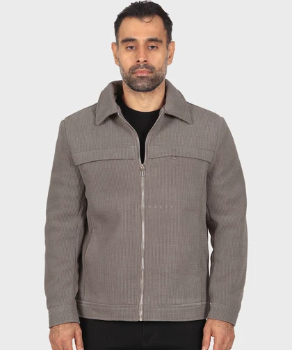 کت کتان زیپ‌دار و داخل خز 2603