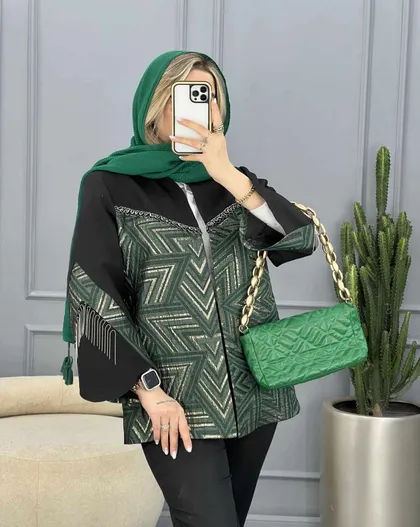 کت مزونی زنجیر دار(89)کد3558