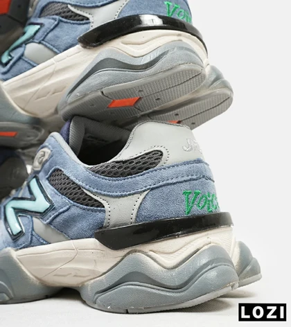 کفش کتانی مردانه آبی خاکستری NEW BALANCE 9060