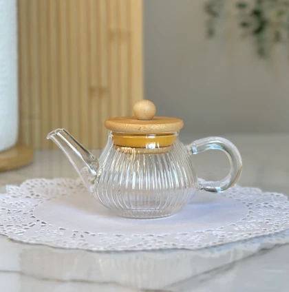 قوری زعفران پیرکس وارداتی