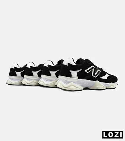 کفش کتانی زنانه مشکی سفید NEW BALANCE 9060 مدل 4193