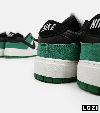 کفش کتانی مردانه مشکی سفید سبز نایک NIKE SB