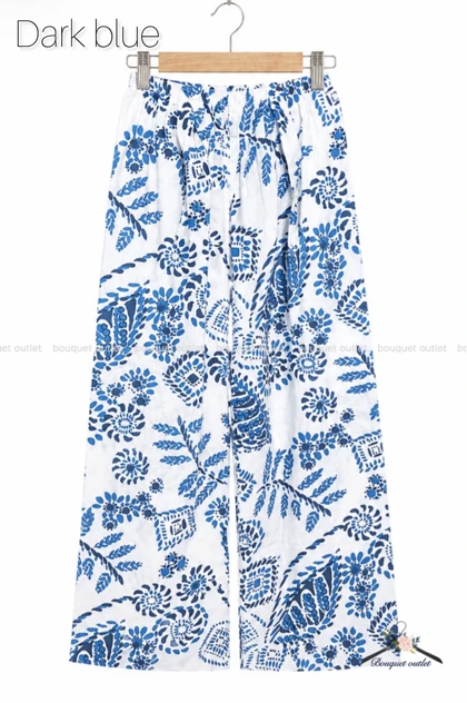 شلوار بگ طرح دار زارا ZARA