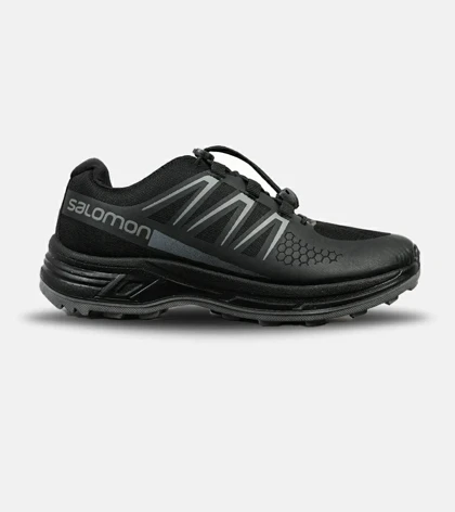 کفش کتانی کوهنوردی مردانه و زنانه مشکی طوسی Salomon Speedcross 5 Trail